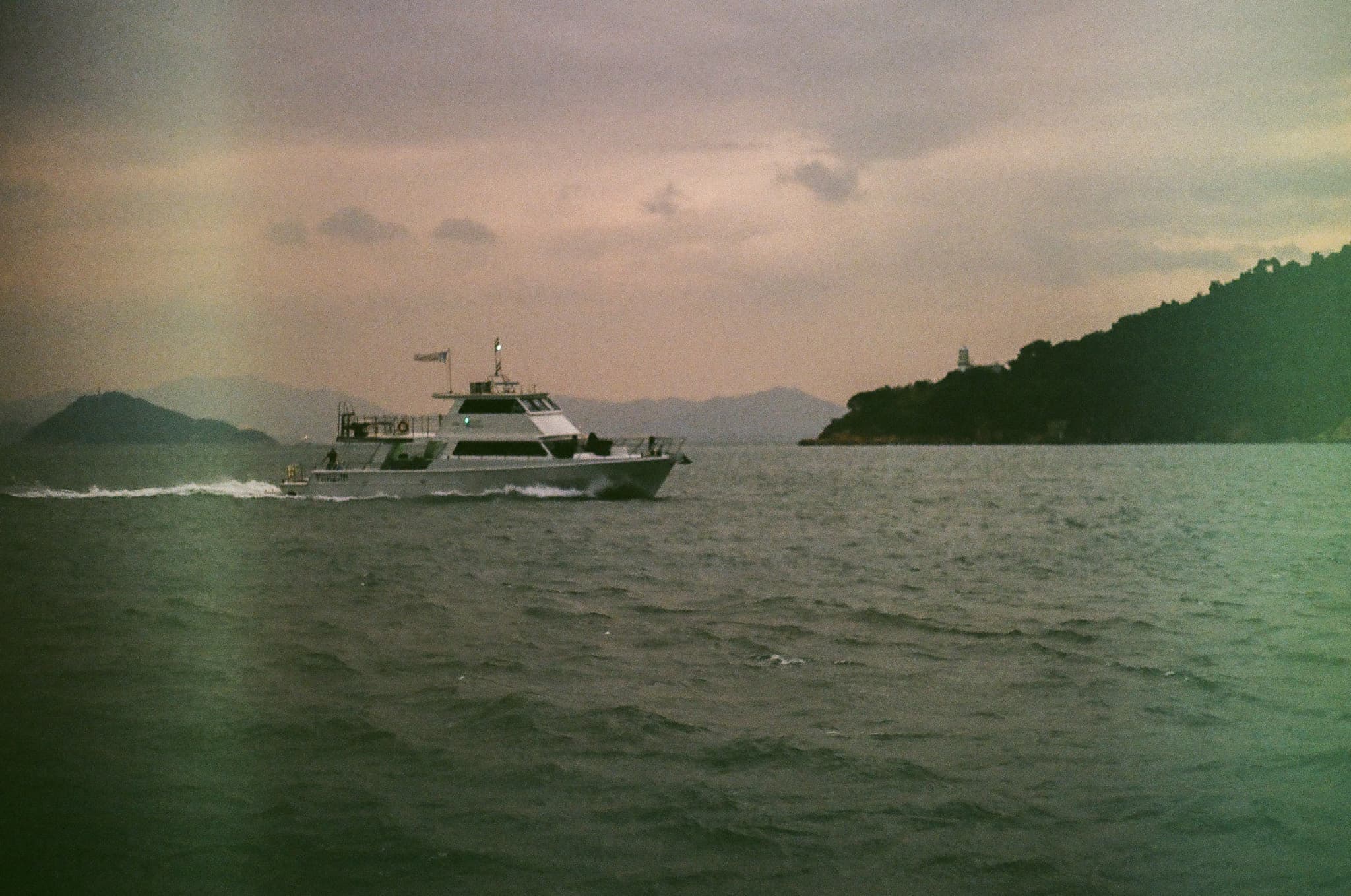 HK Pier HK Pier, dark purple sky