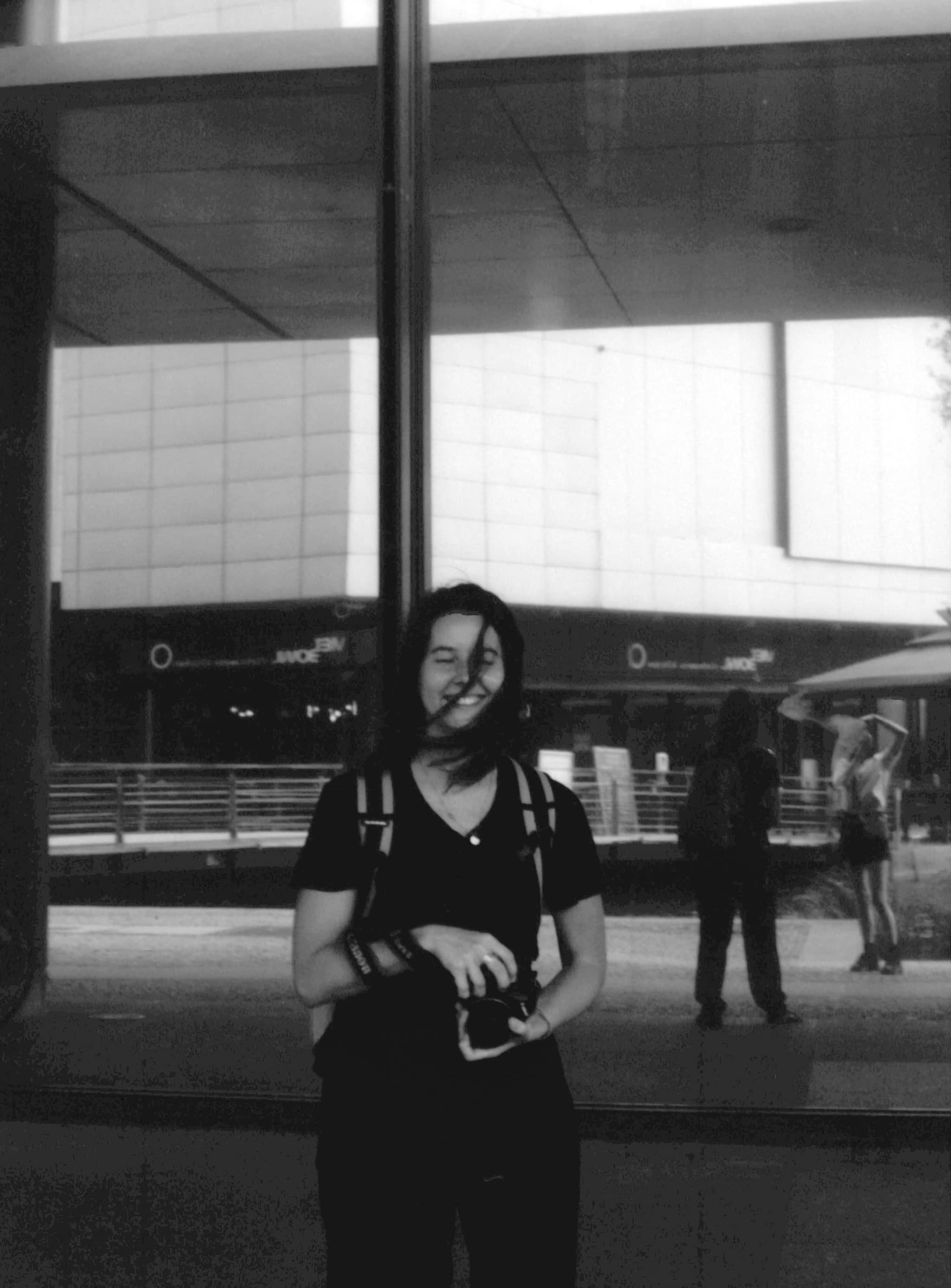 Olga, photographer. Me, mirror. Olga, photographer. Me, mirror.