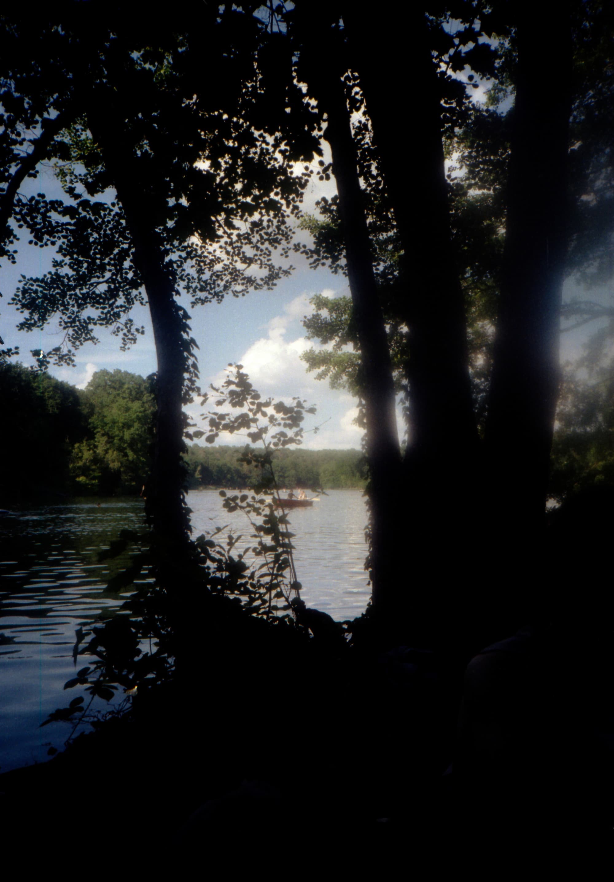 Schlachtensee. A portall. Schlachtensee. A portal.