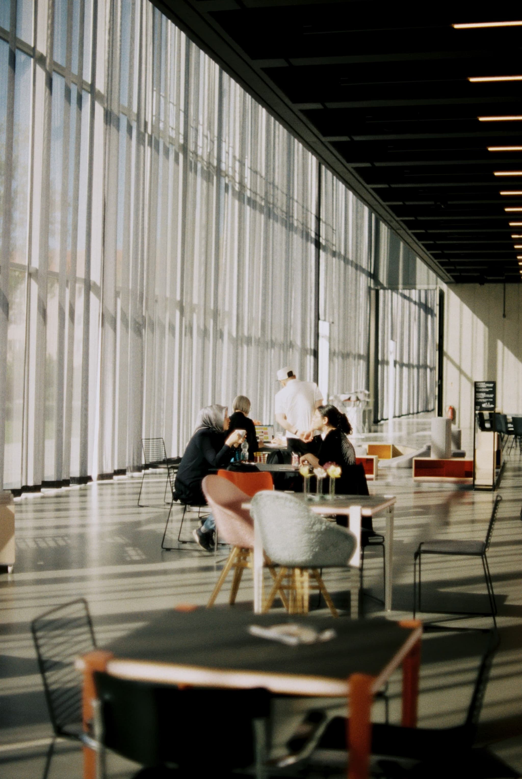 Bauhaus museum cafe. Bauhaus museum cafe.